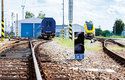 Zkušební železniční okruh u Cerhenic: Testuje se 24 hodin denně a 7 dní v týdnu