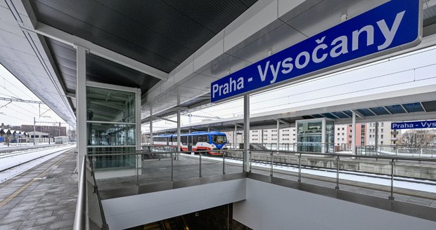 Správa železnic zrekonstruovala vlakovou stanici Praha - Vysočany