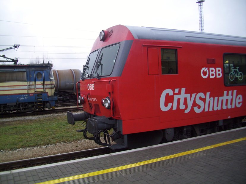 Vlaky na česko-rakouské hranici