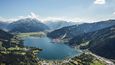 Zell am See z letadla