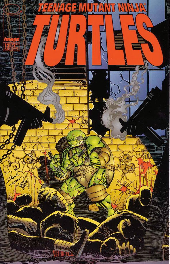 Želvy ninja - komiks z roku 1996