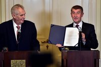 Babiš přijel za Zemanem pro svůj den D. Víme, kdy bude podruhé premiérem