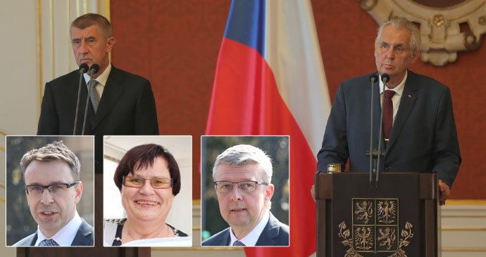 Noví ministři nastupují do práce: Vladimír Kremlík, Marie Benešová a Karel Havlíček