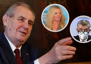 Zeman chce Babišovu kandidaturu na Hrad. Monice se ale možné stěhování nelíbí, míní dosluhující premiér