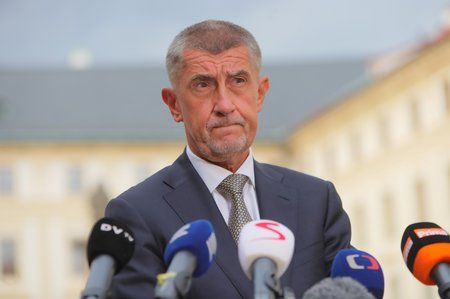 Premiér Andrej Babiš (ANO) po schůzce na Hradě (11. 7. 2019)