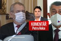 Komentář: Zeman 28. října pohladil národ. A opozici utnul sny o vládě bez Babiše