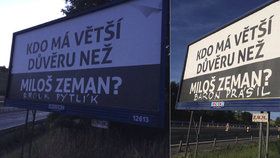 Kdo je autorem billboardů?