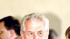 miloš Zeman je jeen z kandidátů na prezidenta