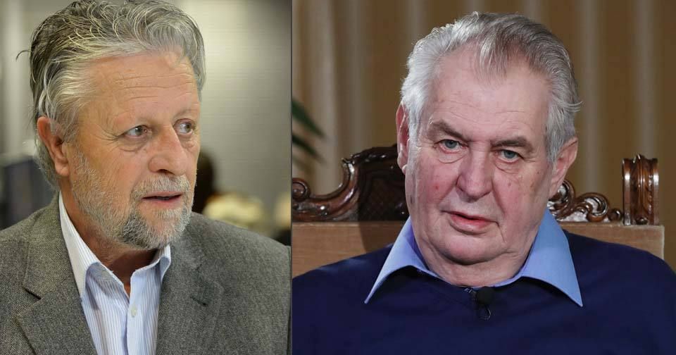 Prezident Miloš Zeman odpovídal na dotaz senátora Františka Bublana.