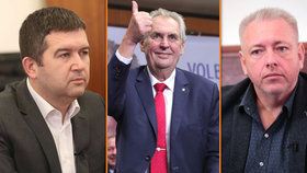 Jan Hamáček, Miloš Zeman a Milan Chovanec. Kdo bude klíčovým hráčem pro budoucnost ČSSD?