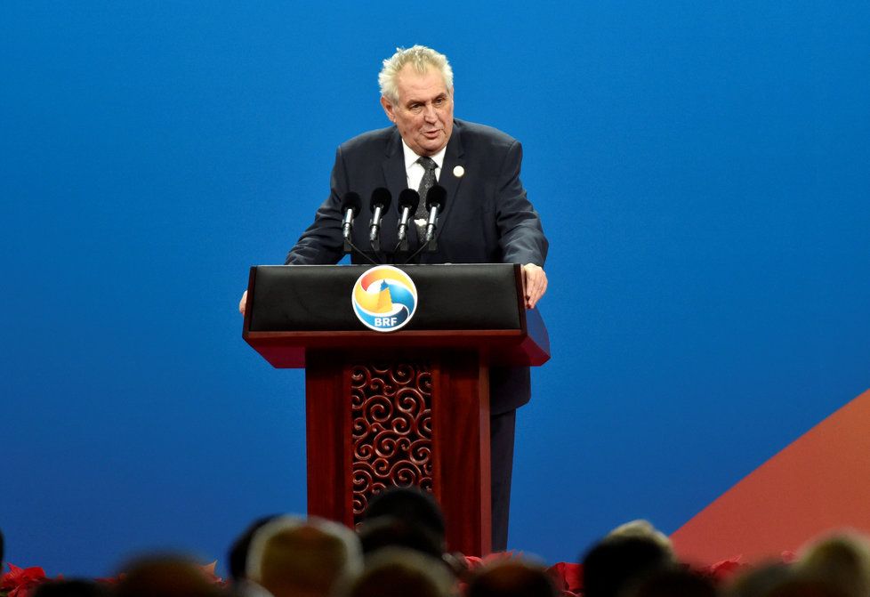 Prezident Zeman na návštěvě Číny