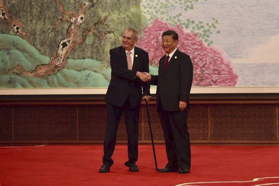 Miloš Zeman a Si Ťin-pching