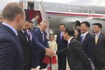 Prezident Miloš Zeman na návštěvě Číny (4.11.2018)