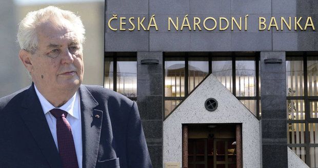 Zeman obmění vedení centrální banky. Do rady ČNB jmenuje Bendu a Nidetzkého