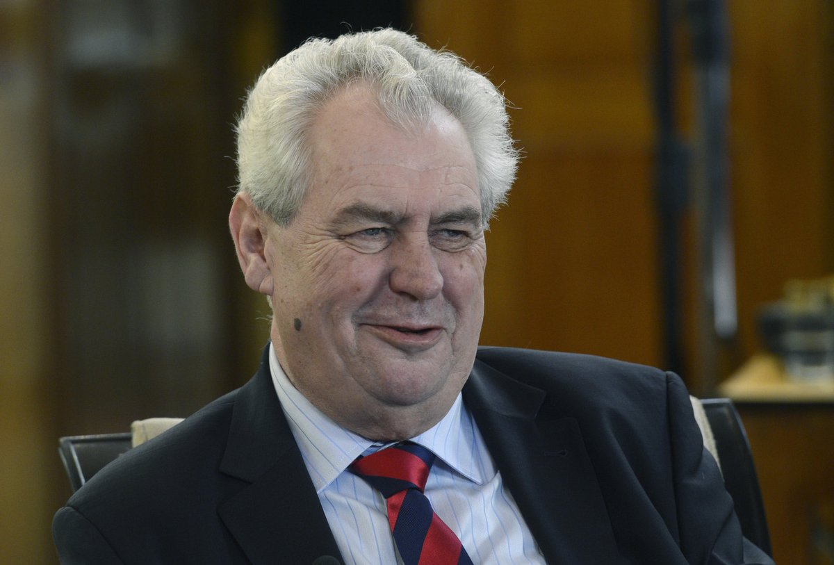 Miloš Zeman.