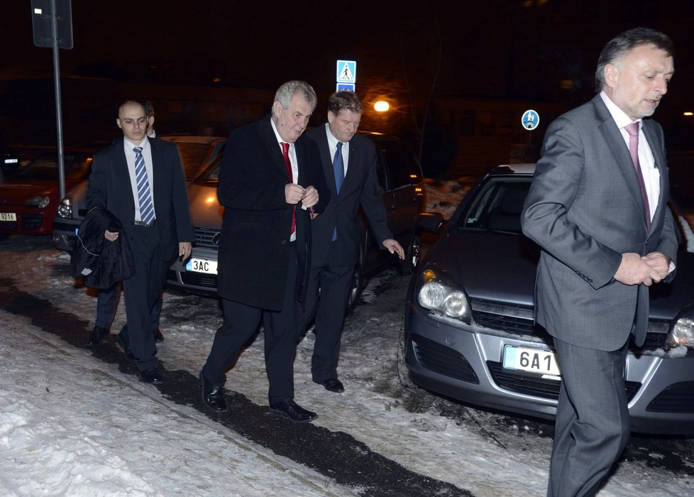 Miloš Zeman v době první přímé volby hlavy státu