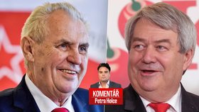 Zeman a Filip na sjezdu KSČM: Komentář Petra Holce