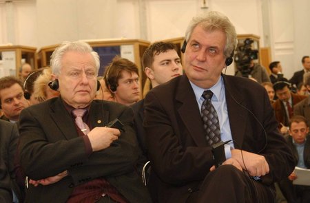 Miloš Zeman a Miroslav Grégr