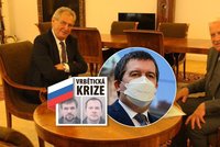Zemanova slova o Vrběticích mohl ovlivnit Klaus, míní Hamáček. A Babiš řešil Benešovou
