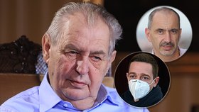 Zeman chce odvolání Blatného a šéfky SUKL. Hejtmané se bouří