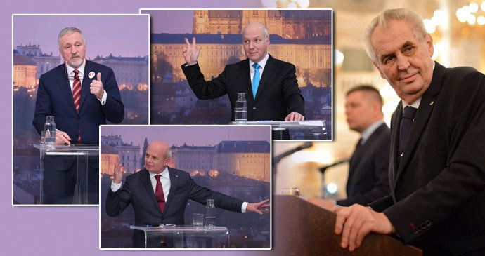 Miloš Zeman nechodil před prvním kolem prezidentských debat do žádných diskusí. I přesto jeho jméno často v debatách Blesku zaznělo. Někteří kandidáti současného prezidenta nešetřili.