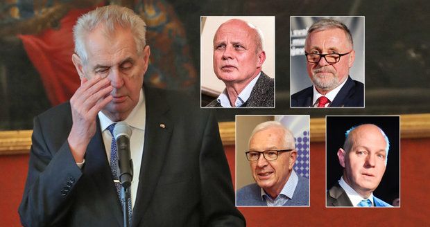 Zeman pod palbou kvůli zdravotnímu stavu. Vzdej to, vyzývají prezidenta protikandidáti