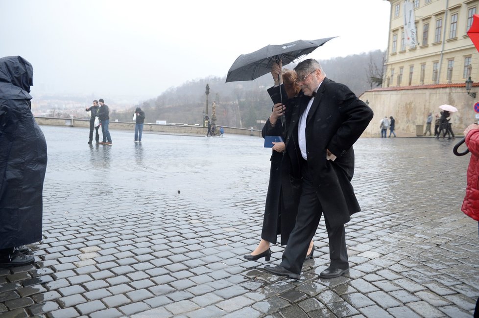 Oslavy Zemana se 10.3.2019 účastnil například i Radim Uzel