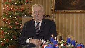 Vánoční poselství Miloše Zemana: „Tahle země není pro všechny!“