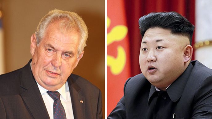 Miloš Zeman, Kim Čong-un