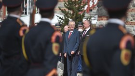 Český prezident Miloš Zeman se ve Vysokých Tatrách sešel se svým slovenským protějškem Andrejem Kiskou