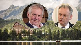 Zeman „protáhne nohy“ v Tatrách. Vyrazí za Kiskou na Štrbské Pleso