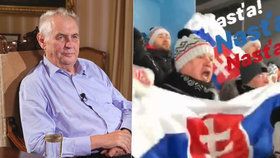 Zeman hry vynechává, Kiska fandil i Čechům. Ovčáček: „Důležité jsou nyní domácí úkoly“