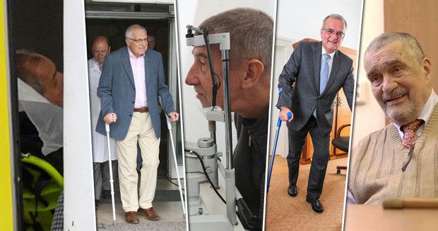 Zdravotní trable politiků: Zemanova operace i kolapsy ve Sněmovně. A Babišův děs z rakoviny