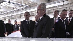 Prezident Zeman v leteckém závodu Jihlavan Aeroplanes