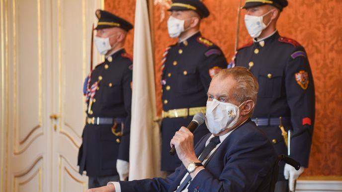 Prezident Miloš Zeman jmenoval Jakuba Kulhánka ministrem zahraničí (21. 4. 2021)