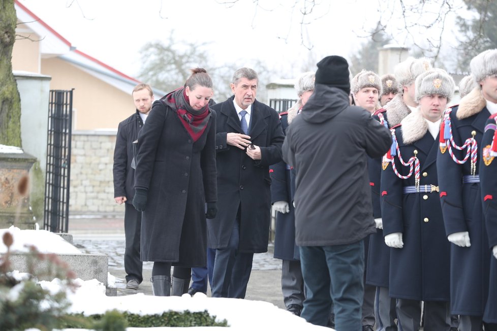 Do Lán dorazil i premiér v demisi Andrej Babiš