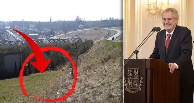 Zeman ještě letos „kopne“. Prezident dostal stavební povolení pro bungalov v Lánech