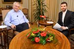 Prezident Miloš Zeman v 5. díle pořadu S prezidentem v Lánech