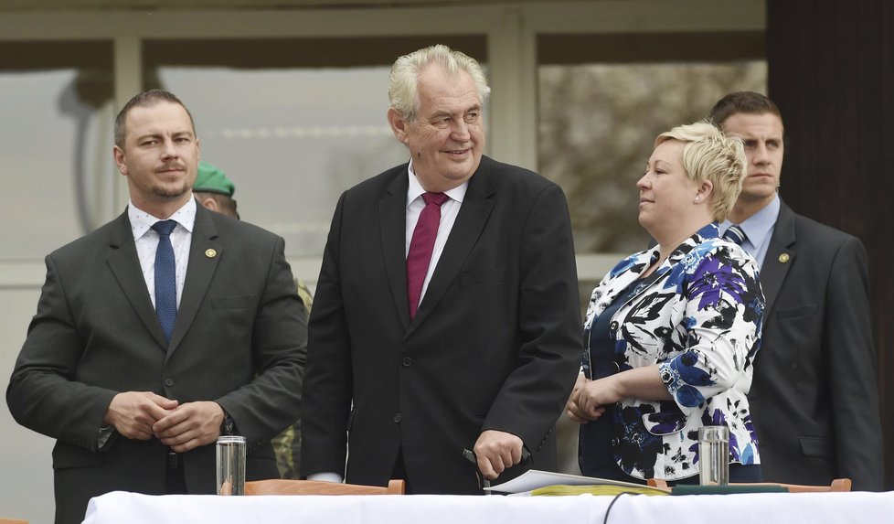 Prezident Miloš Zeman navštívil Libavou 19. května při výjezdu do Olomouckého kraje.