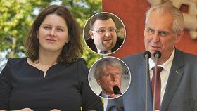 Zeman jmenuje Maláčovou v Lánech místo na Hradě. „Snižuje její vážnost,“ shodují se Forejt se Špačkem  