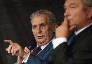 Prezident Zeman na návštěvě Moravskoslezského kraje