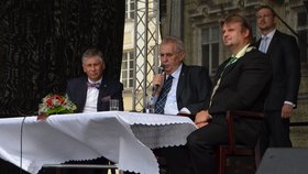 Prezident Zeman na návštěvě Moravskoslezského kraje