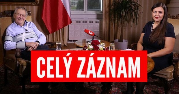 Vysílali jsme: Miloš Zeman o vypnutí Česka, metálu pro Fialu a senátních volbách