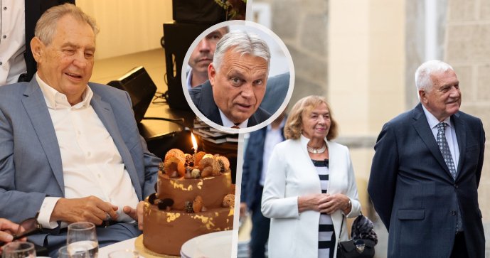 Miloš Zeman oslavil 80. narozeniny.