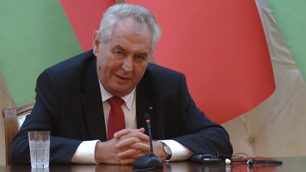 Prezident Miloš Zeman