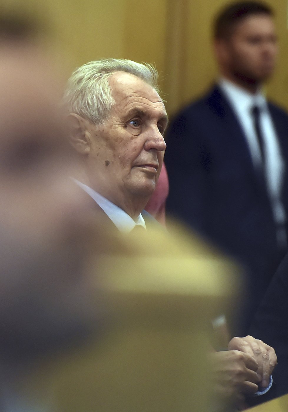 Prezident Miloš Zeman zahájil 15. května 2018 na Krajském úřadu v Ostravě třídenní návštěvu Moravskoslezského kraje.