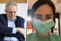 Miloš Zeman po operaci: Dojemný telefonát s dcerou! A půvabná návštěva v roušce
