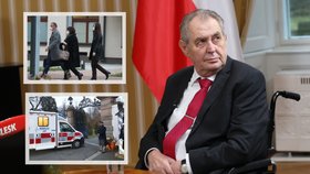 Prezident Zeman upřímně o svém pobytu v nemocnici