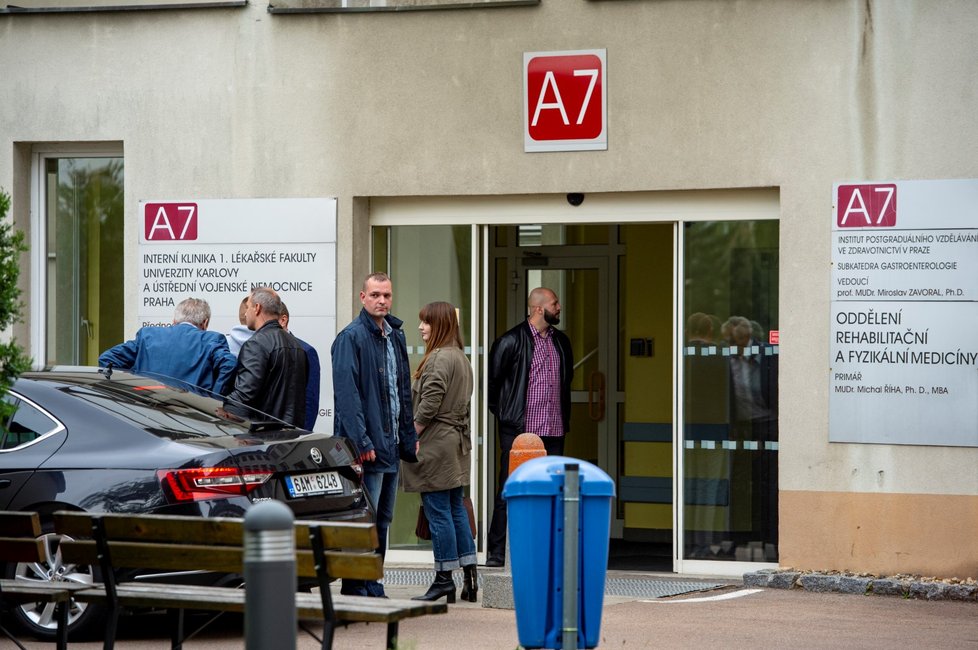 Prezident Zeman zamířil na komplexní vyšetření 24. 9. 2019.