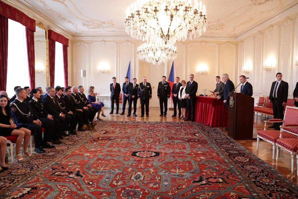 Ceremoniál udílení cen Záchranářského zlatého kříže